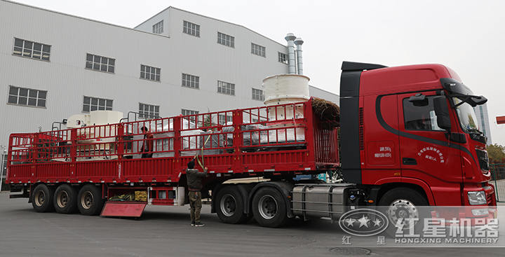 圓錐破碎機裝車、發(fā)貨