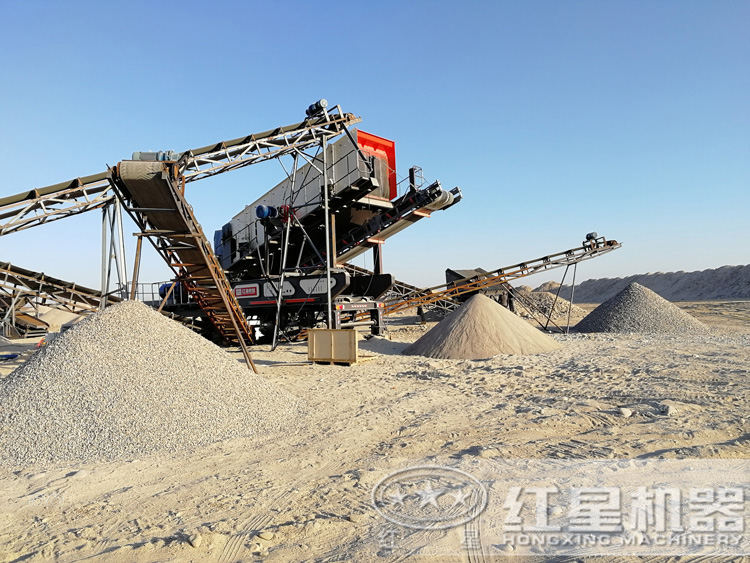 機(jī)制砂用戶現(xiàn)場(chǎng)，多個(gè)現(xiàn)場(chǎng)可提供就近安排參觀